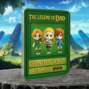 Gaming Legend Plaque Personalized Gifts For Dad 01natn100525-Homacus