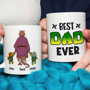 Personalized Gifts For Dad Coffee Mug Best Dad Ever 01natn100523-Homacus