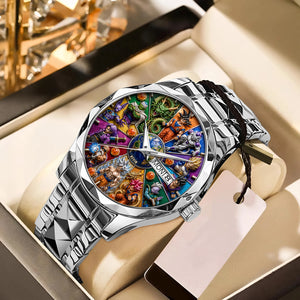 Ultimate Time Stainless Steel Men Watch - Personalized Gifts 01qhta010726-Homacus