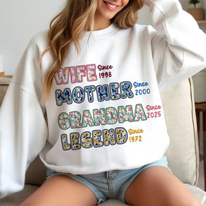 Custom Year Mom Shirt - Personalized Gift For Mom 03XQLU260325-Homacus