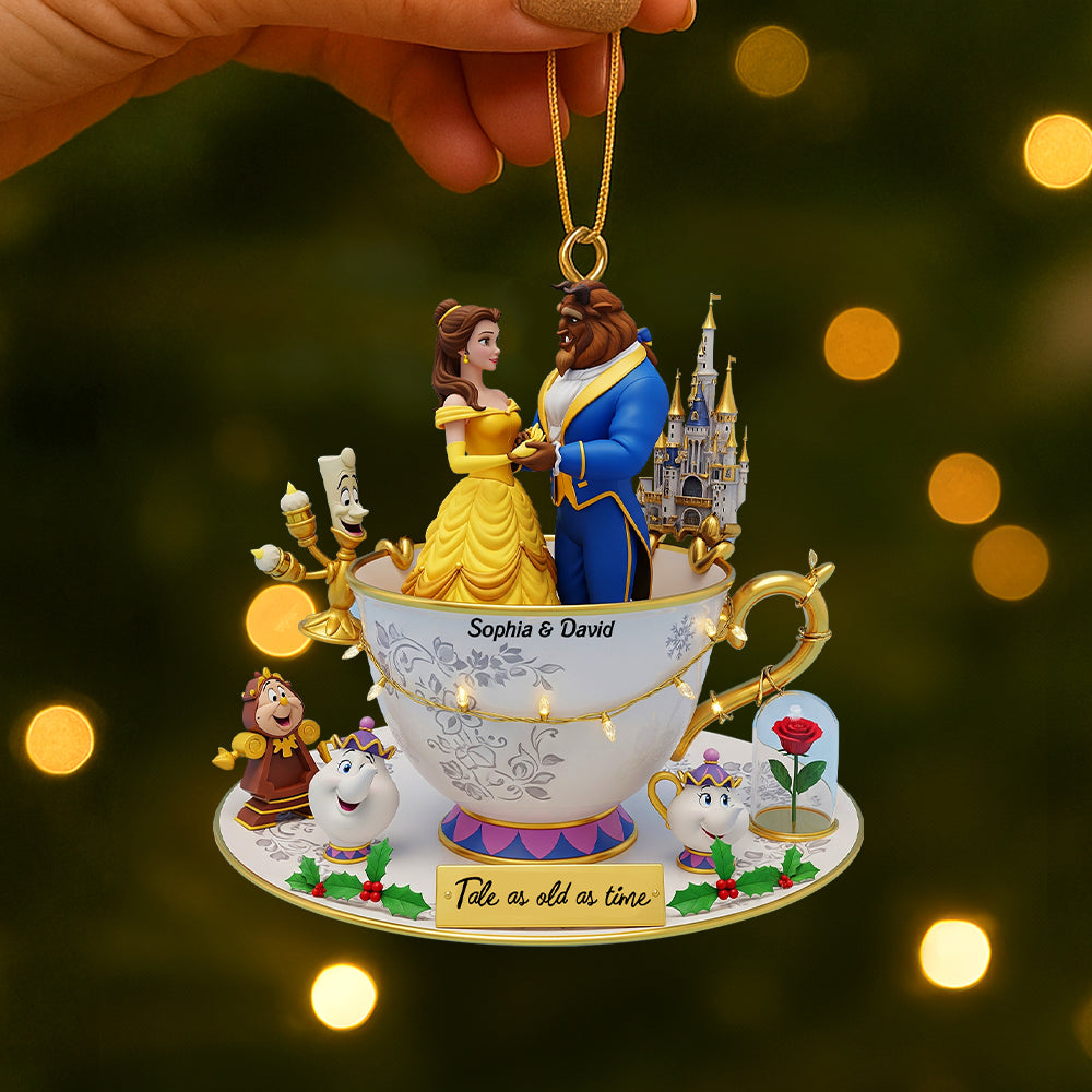 Fairy Tales Christmas Acrylic Ornament Personalized Gifts For Couple 04ohtn140825-Homacus