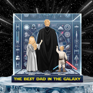 Best Dad Ever Acrylic Plaque Personalized Gifts For Dad 04OHDT120525-Homacus