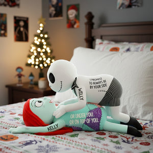 Fun Inseparable Couple Custom Shape Pillow - Personalized Gifts For Couple 02qhmg151125-Homacus