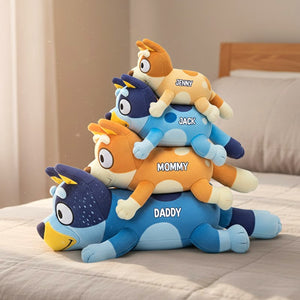 Personalized Gifts For Family Shaped Pillow 07natn101125-Homacus