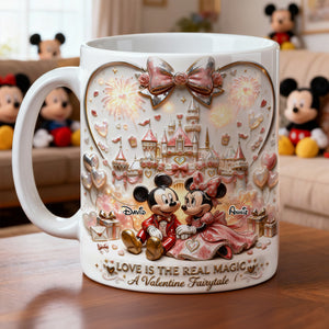 Magnificent Love Coffee Mug, Personalized Gifts For Couple 04qhlu210126-Homacus