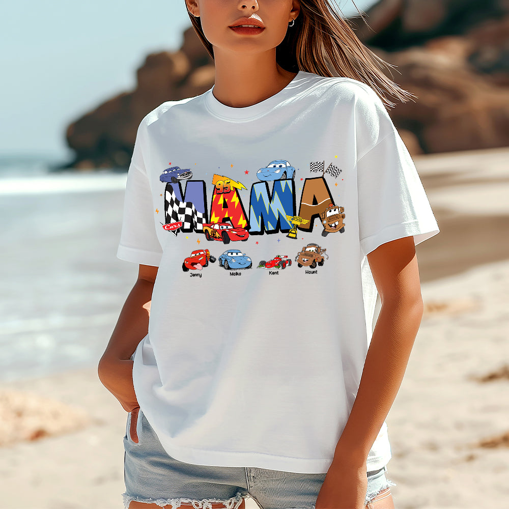 Personalized Gifts For Mom Shirt Pixar Cars 04KALU160125 LMQN-Homacus