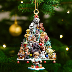 Cosmic Troop Christmas Tree Ornament, Personalized Gifts For Movie Fans 01qhdt071025-Homacus