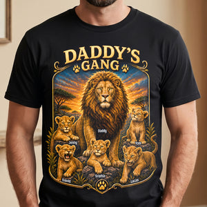 Daddy's Gang Shirt - Personalized Gifts For Dads 05totn060526-Homacus