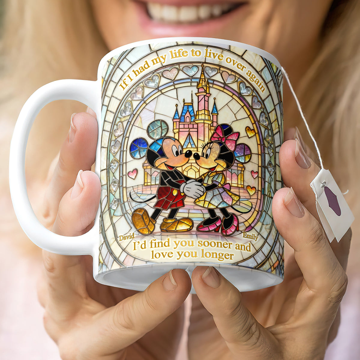 Find You Sooner, Love You Longer Coffee Mug - Personalized Gift For Couples 01TOQN290126-Homacus