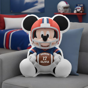 Team Spirit Pillow - Personalized Gifts 01HUDT131225-Homacus