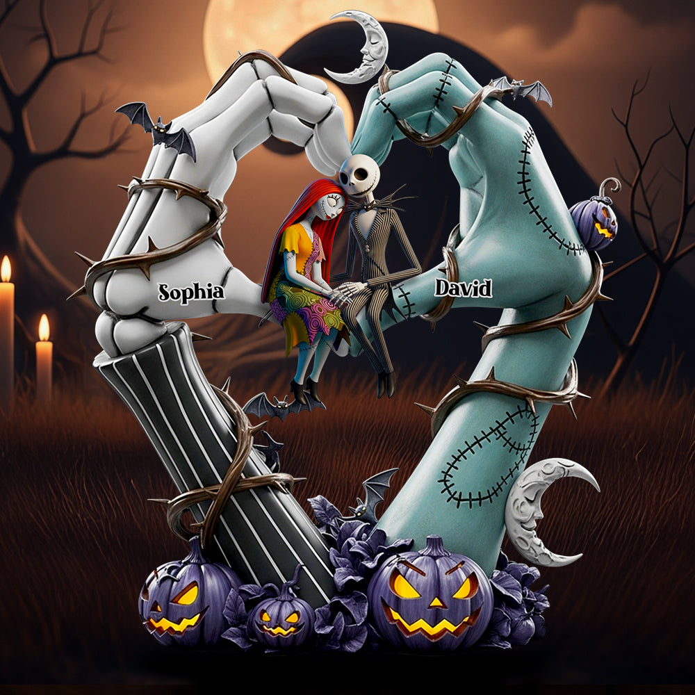 Forever Heart Acrylic Plaque Personalized Gifts For Couple 01TODT140725-Homacus