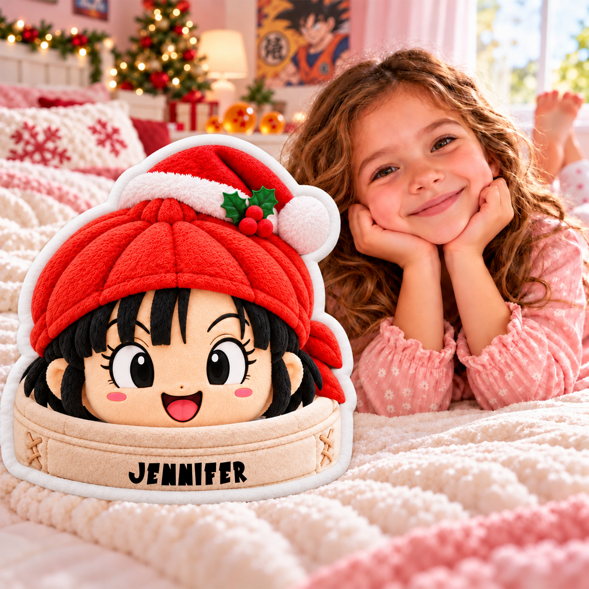 Holiday Dumpling Character Custom Pillow - Personalized Gifts For Anime Lovers 04PAQN171026-Homacus