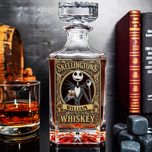 Creepy Cool Whiskey Decanter Set - Personalized Gifts For Him 02PAQN200825-Homacus