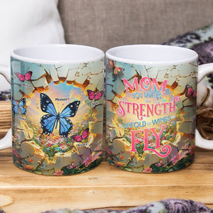 Personalized Gifts For Mom Coffee Mug, Butterfly 03TGDT310325-Homacus