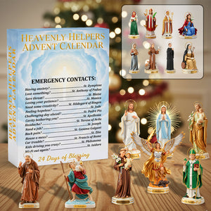 Catholic Saints Advent Calendar Custom Acrylic Blind Box, Christmas Gifts For Christians 01qhtn221025-Homacus