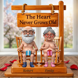 Naughty Old Couple Acrylic Plaque - Personalized Gifts For Couples 04ohqn020226-Homacus