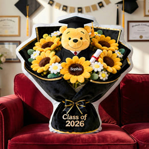 Graduation Flower Pillow - Personalized Gifts For Graduates 05naqn050226-Homacus