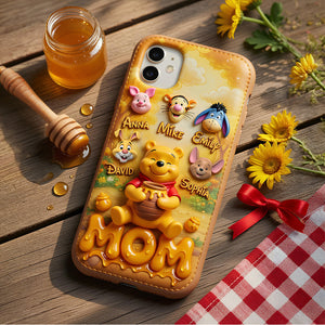 Honey Bear Phone Case - Personalized Gifts For Mother 03tydt110426-Homacus