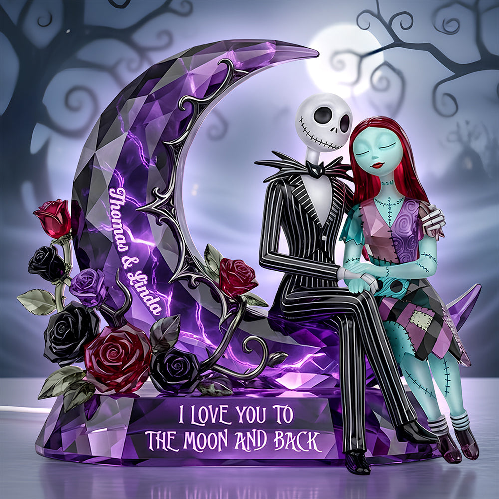 Love Moon Light Box Personalized Gifts For Couple 06TODT111225-Homacus