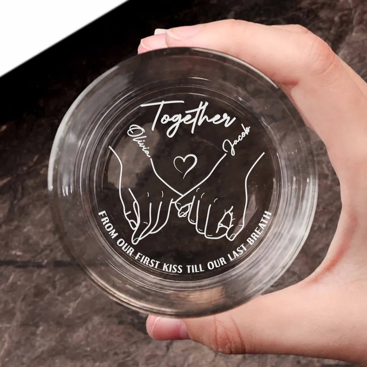 Couple Whiskey Glass - Personalized Gifts 02ACQN190624-Homacus