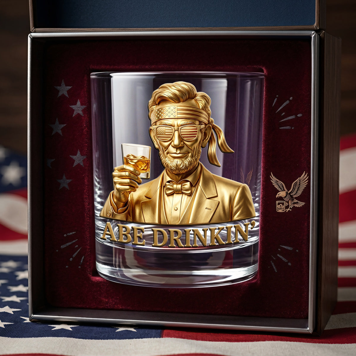 Great Man Drinking Glass - Personalized Gifts For Patriots 01huta280526-Homacus