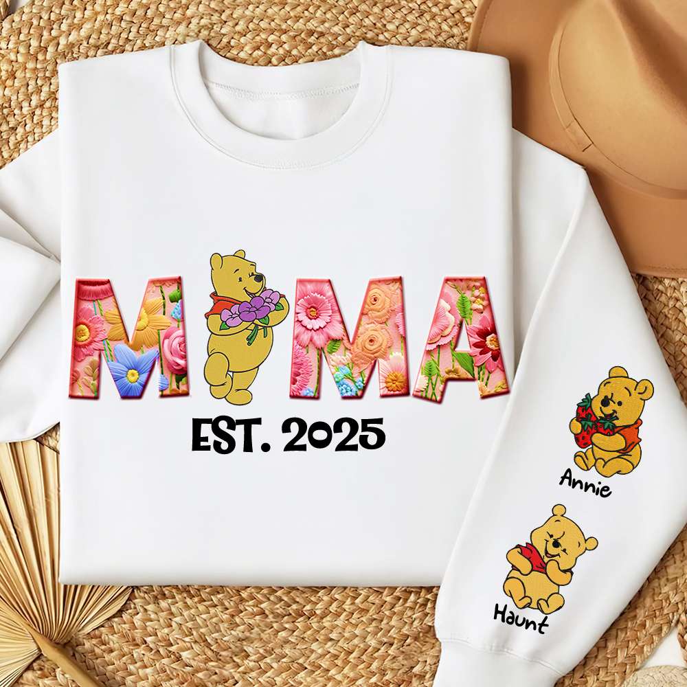 Mama Bear Shirt - Personalized Gift For Mom 02KALU260325-Homacus