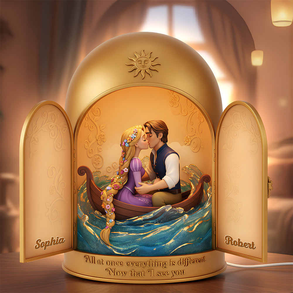 Fairytale Love Light Box Personalized Gifts For Couple 07KIDT111225-Homacus