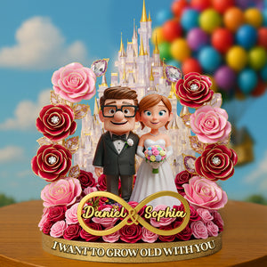 Forever Together Acrylic Plaque - Personalized Gifts For Couples 01OHLU210625-Homacus