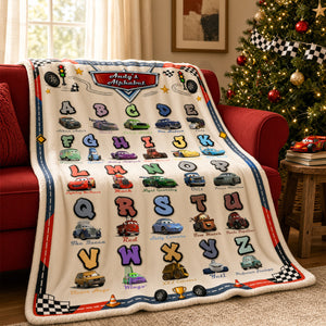 Colorful Alphabet Blanket - Personalized Gifts For Kids 01nadh201026-Homacus