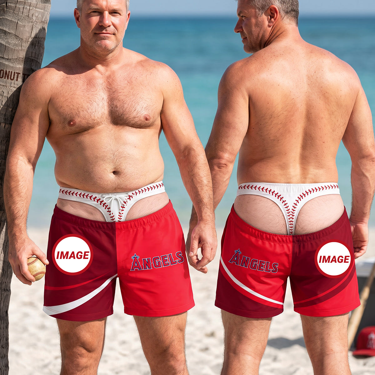 Funny Spirit Men's Beach Shorts - Personalized Gifts For Him 01huta190826