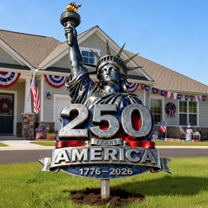 Raise For Freedom Metal Sign – Personalized Gift For Patriots 02qhlu260226-Homacus