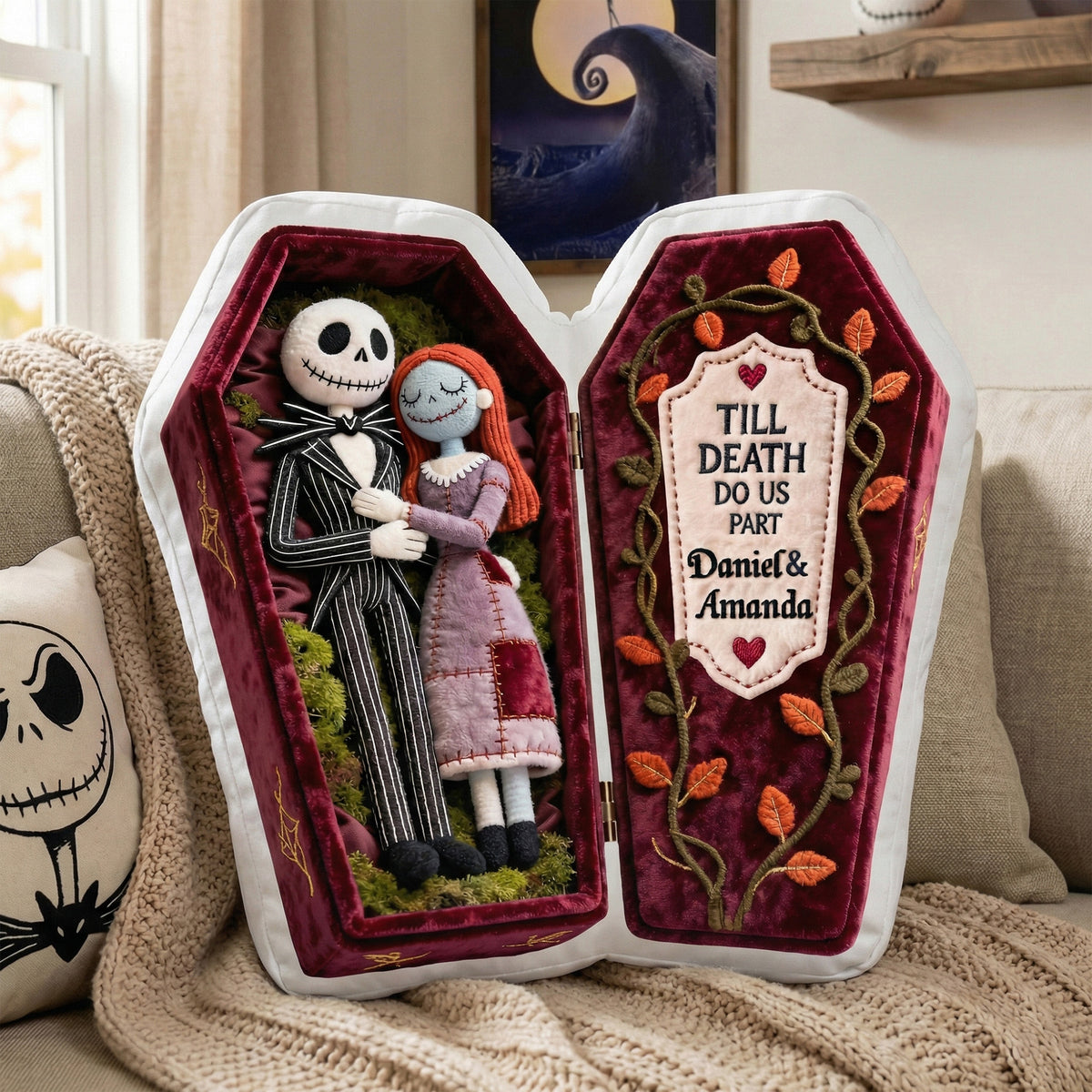 Forever Love Couple Pillow Personalized Gifts For Couple 05OHMG231225-Homacus