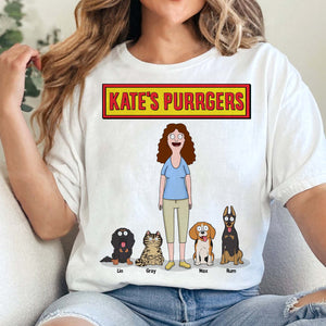 Dogs And Cats Mom Shirt Personalized Gifts For Pet Lovers 04qhtn010425hg-Homacus
