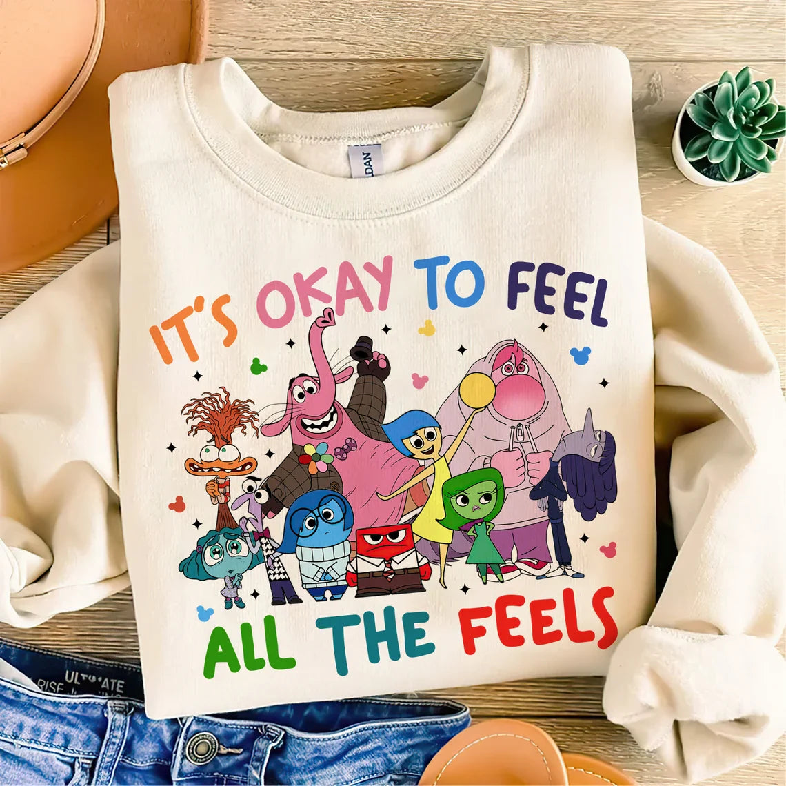It's Okay To Feel All The Feels Shirt 519acxx050824, Autism Awareness-Homacus