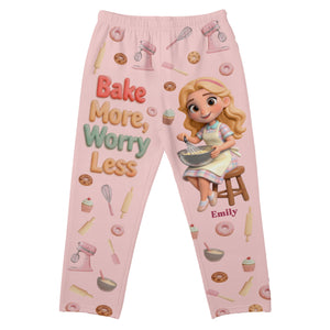 Baking Girl Pajama Pants - Personalized Gifts For Baking Lovers 03pgqn260126-Homacus