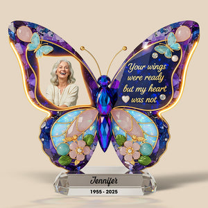 Memorial Acrylic Plaque - Custom Photo Gifts For Heaven 02naqn270525-Homacus