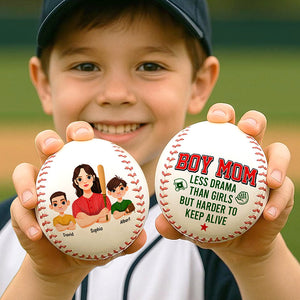 Personalized Gift For Mom Baseball Mother's Day Baseball Mom 01ACQN060425HG-Homacus