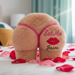 Cheeky Butt Pillow Personalized Funny Gifts For Couple 02natn111125-Homacus