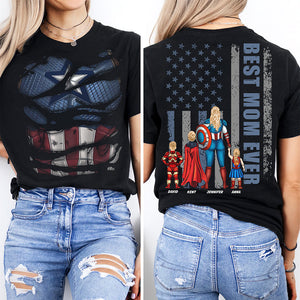 Best Mom Ever Shirt - Personalized Gifts For Mother 022ACQN180325PA-Homacus