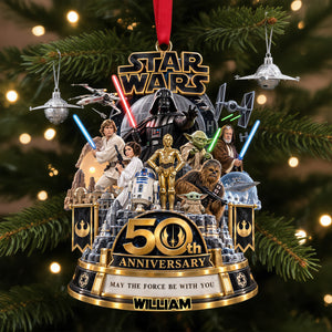 Warriors Merry Christmas Acrylic Ornament - Personalized Christmas Gifts 05ohlu100926-Homacus