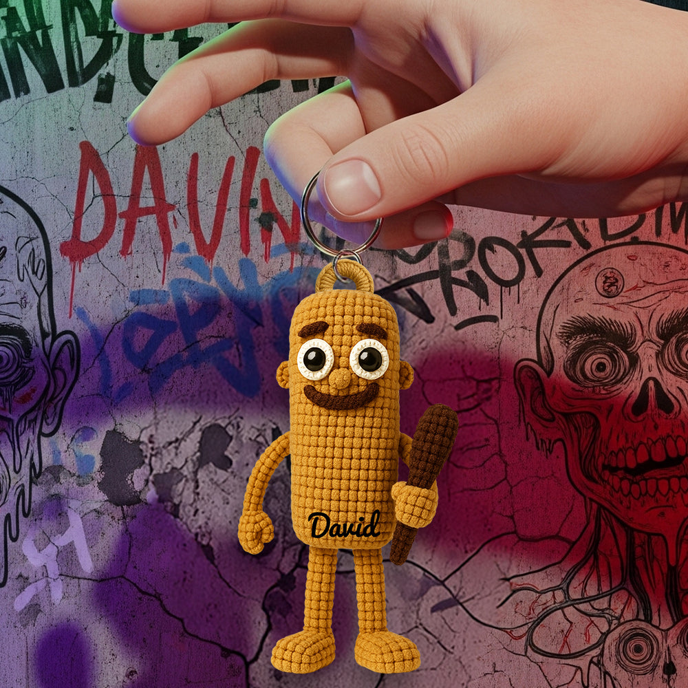 Funny Crochet - Keychain Personalized Gifts For Fans 04PGDT280725-Homacus