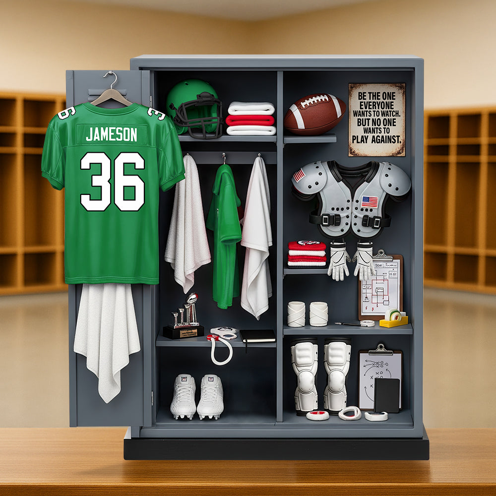 American Football Lovers Acrylic Plaque Personalized Gifts For Fans 02QHDT070625-Homacus