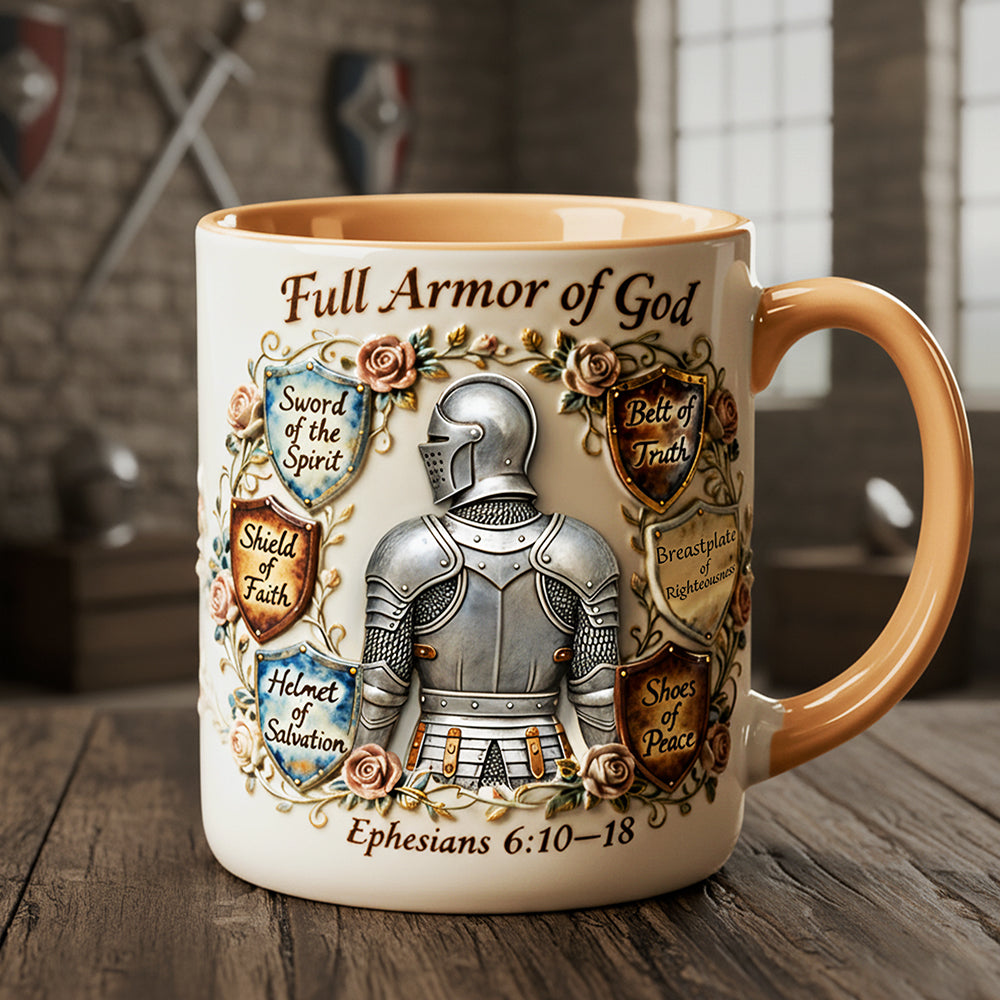 Armor Of God Coffee Accent Mug - Personalized Gifts For Christian 03pata261225-Homacus