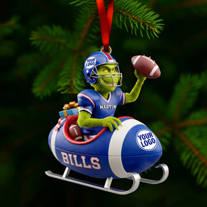 Holiday Touchdown Ornament - Personalized Christmas Gift Sport Lovers 06KILU231025-Homacus
