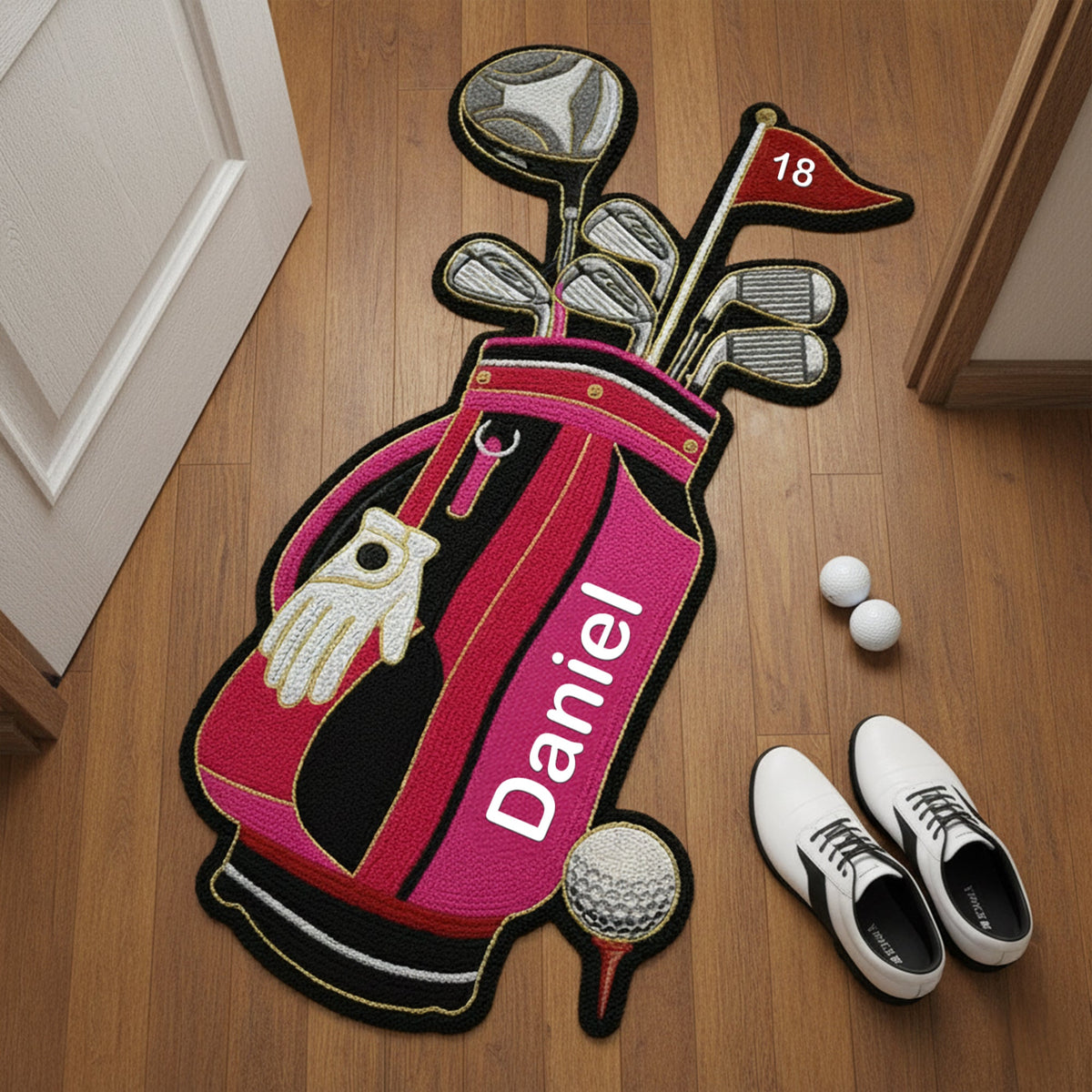 Fairway Style Golf Bag Doormat - Personalized Gifts For Golfers 04HYLU081025-Homacus
