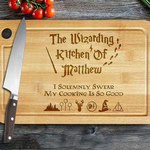 Personalized Gifts For Witch Cutting Board 03KADT020724-Homacus