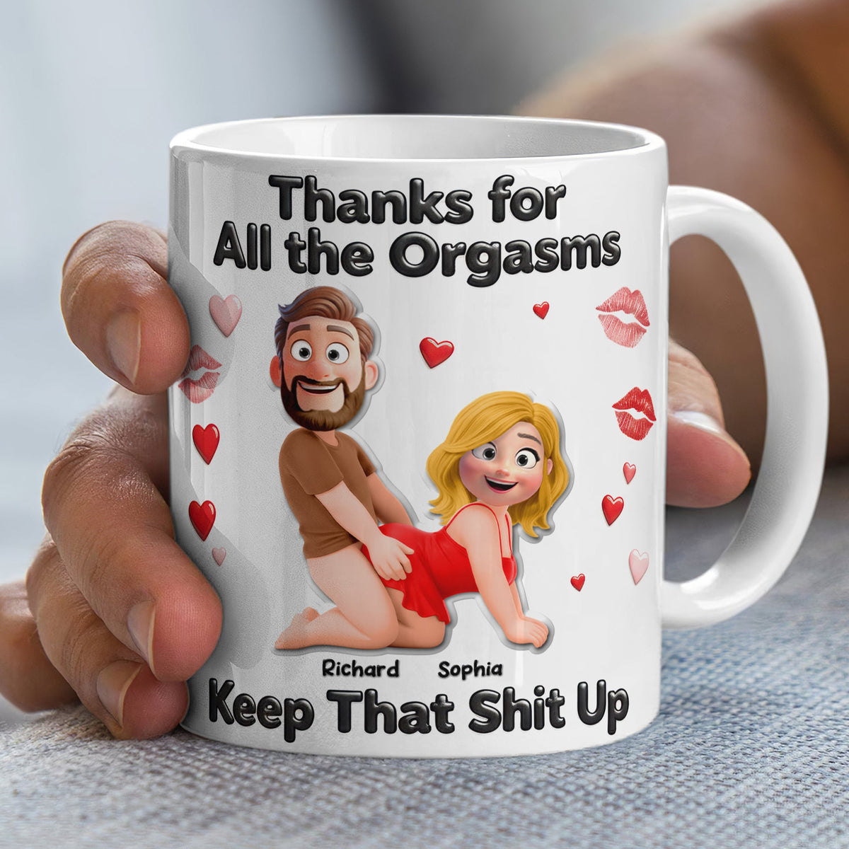 Naughty Couple Coffee Mug - Personalized Gifts For Couple 02naqn060126-Homacus