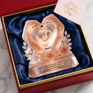 Baby Bump Love Mother Acrylic Plaque - Personalized Gifts For Mothers 01paqn030326-Homacus