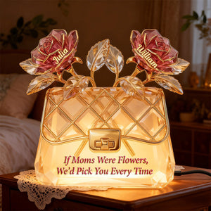 Elegant Flower Bag Light Box – Personalized Gifts For Mom 04namg260226-Homacus