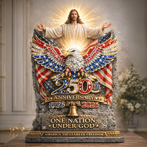 250th Anniversary Acrylic Plaque Personalized Gifts For Christians 04TODT050326-Homacus
